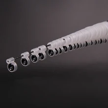 14/22 шт. набор кремнезема Ge леска направляющее кольцо удочки провода силиконовые кольца различных Размеры 0,9-22 мм рыболовные снасти аксессуары