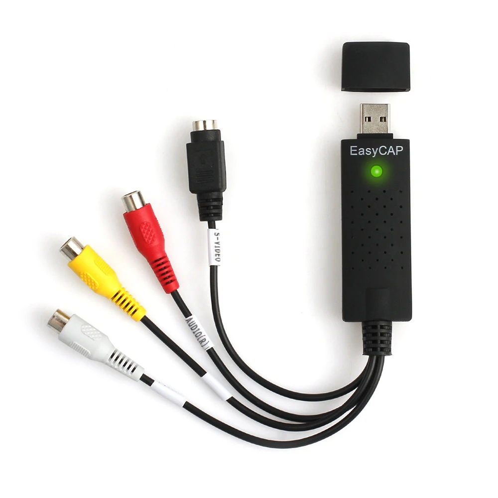 

Usb2.0 Vhs To Dvd Converter Audio Video Capture Kit Scart Rca Cable