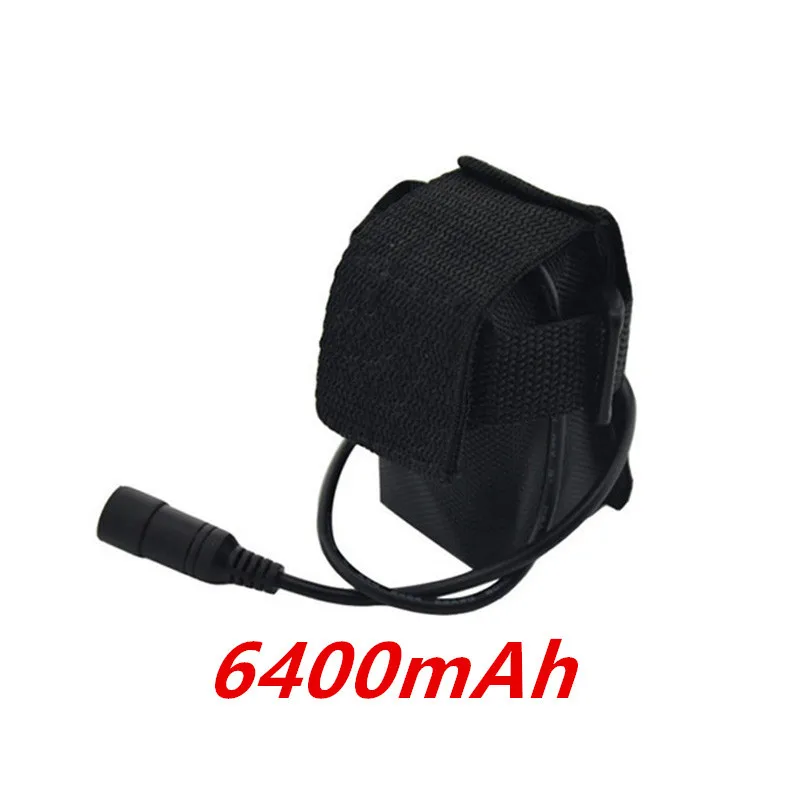 Flash Deal 6400mAh OR 10800mAh Bicycle Light 18650 Battery Pack 8.4V  for T6 LED Lamps Lights Cycling Head Light Bicycle Accessories 2