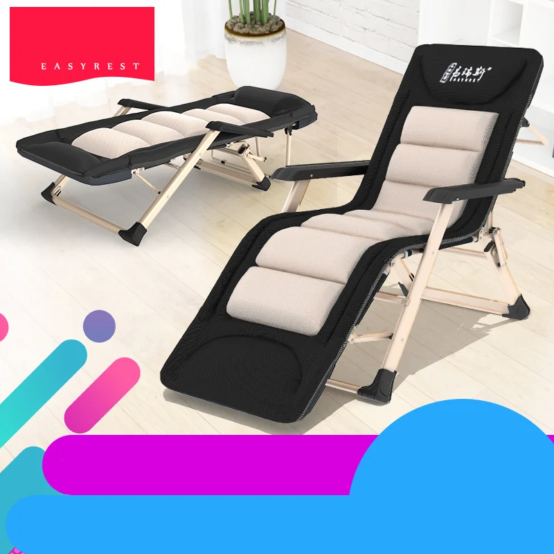 

15% Folding Single Bed Heavy Duty Multi Function Breathable Material Lounge Salon Chairs with Armrest for Quick Nap Indoor Use