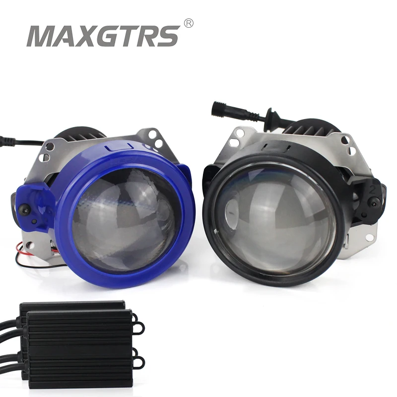 

2017 New MAXGTRS Auto Bi-LED Projector Lens Headlight Universal Type 35W LHD RHD LHD LED Headlight Car-Styling Retrofit Kit