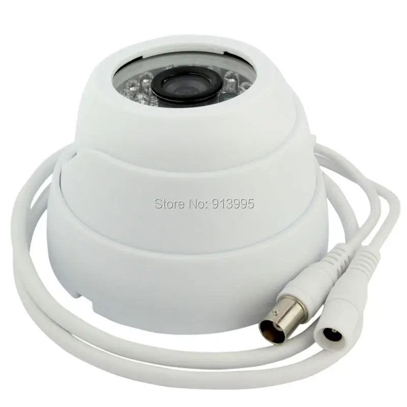 Высокое качество 1.0mp 720P Крытая пластиковая IR AHD Мини купольная камера для