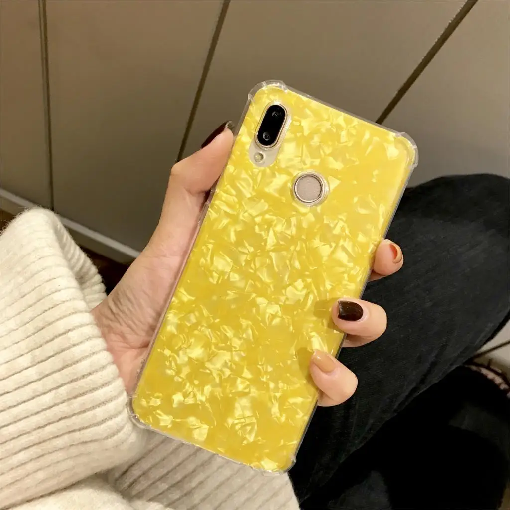 

For Huawei Honor 10 10i 9 Lite 8 8X 7X 8C 7C 6A 7A 8A Cover Anti-Shock Marble Armor Case TPU Silicone Soft Cover For Y7 2018