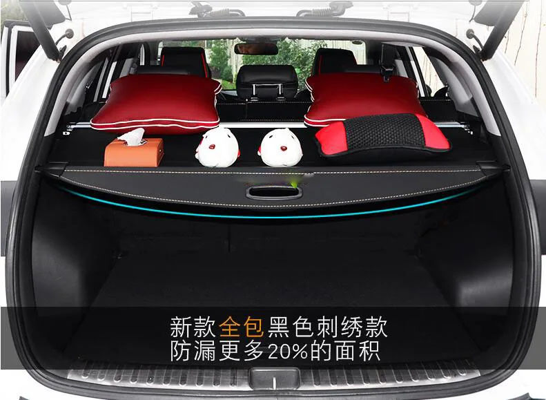 

For Hyundai Tucson 2016 2017 Interior Retractable Trunk Shelf Shade Curtain Security Cargo Cover 1 pcs