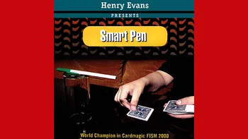 

Smart Pen (Gimmicks and Online Instructions) by Henry Evans Card Magic Tricks Illusions Close up Magician Toys Comedy
