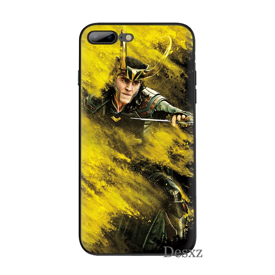 Силиконовый ТПУ чехол для телефона Loki Thor iPhone 11 Pro X XS Max XR 6 6s 7 8 Plus 5 5s SE защитный