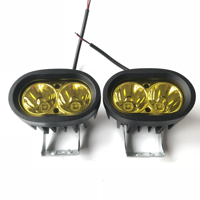 4x4 Offroad led çalışma lambası 2x20 w Nokta/Sel Oto led sürüş kafa ışık Yardımcı sis lambası