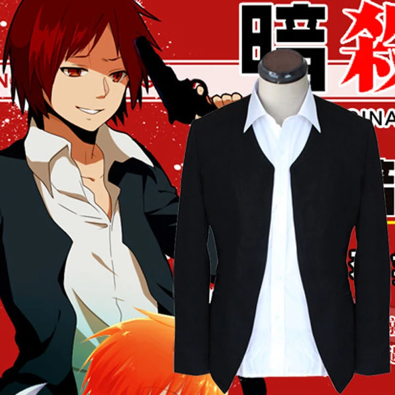 

Anime Ansatsu Kyoushitsu/Assassination Classroom Akabane Karuma Cosplay Jacket Coat Costume Blazer Suit Uniform Free Shipping