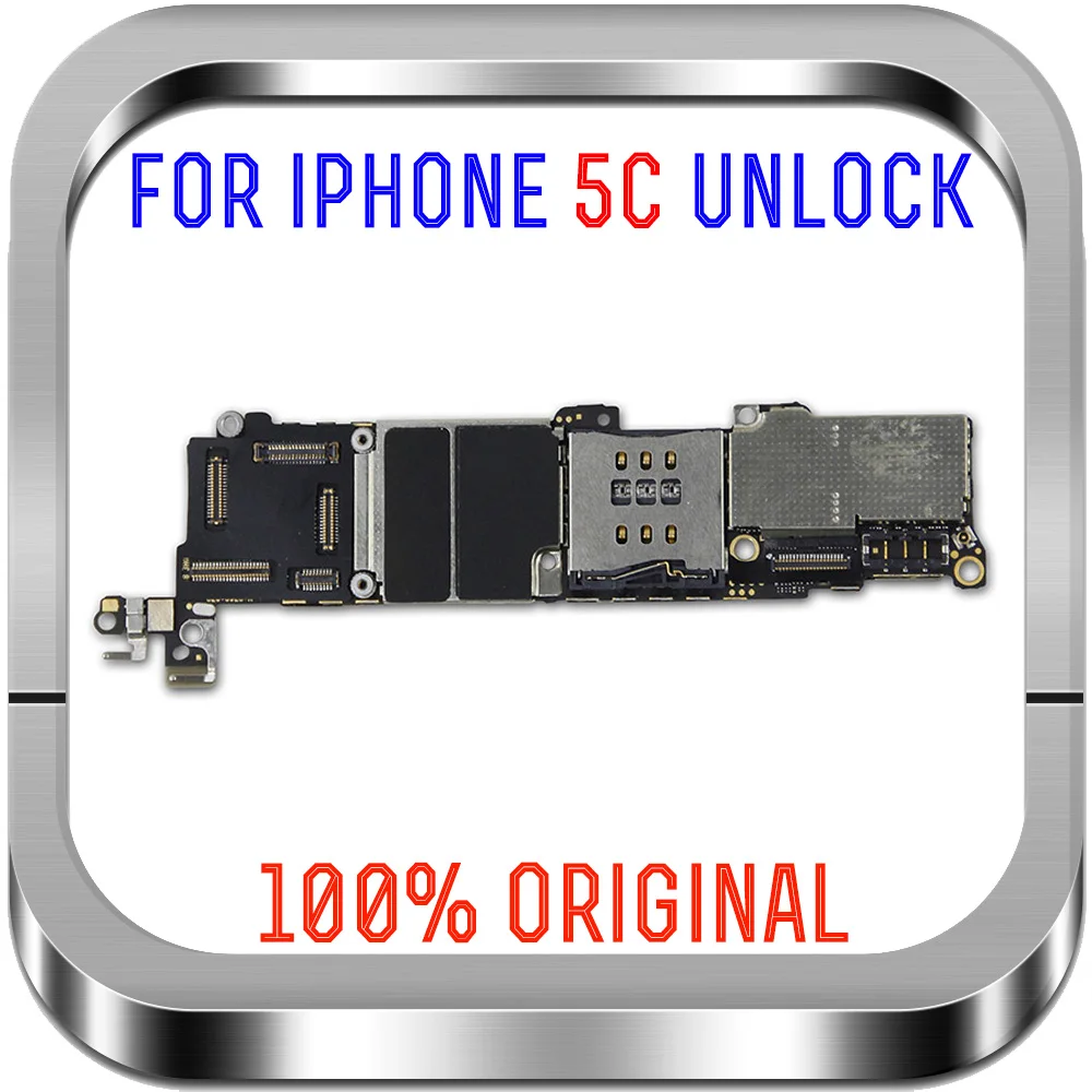 

100% Original unlocked logic main boards for iphone 5C Motherboard with IOS System 8GB / 16GB / 32GB
