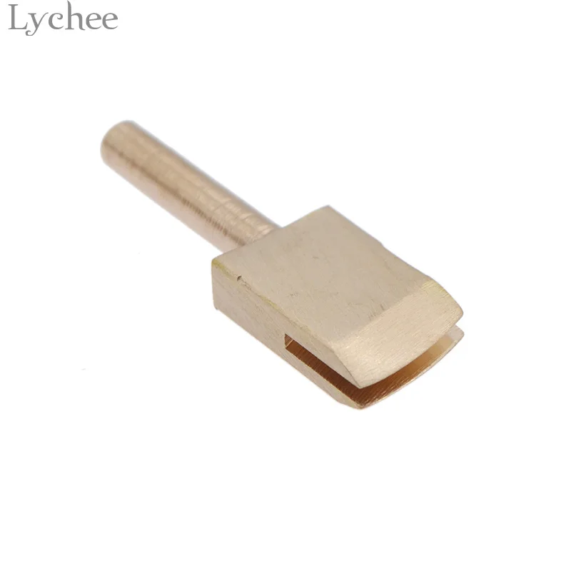 Lychee Life 1 шт. Однолинейный кожаный край для герметизации DIY инструмент латунный паяльник для маркировки кромок швейный инструмент