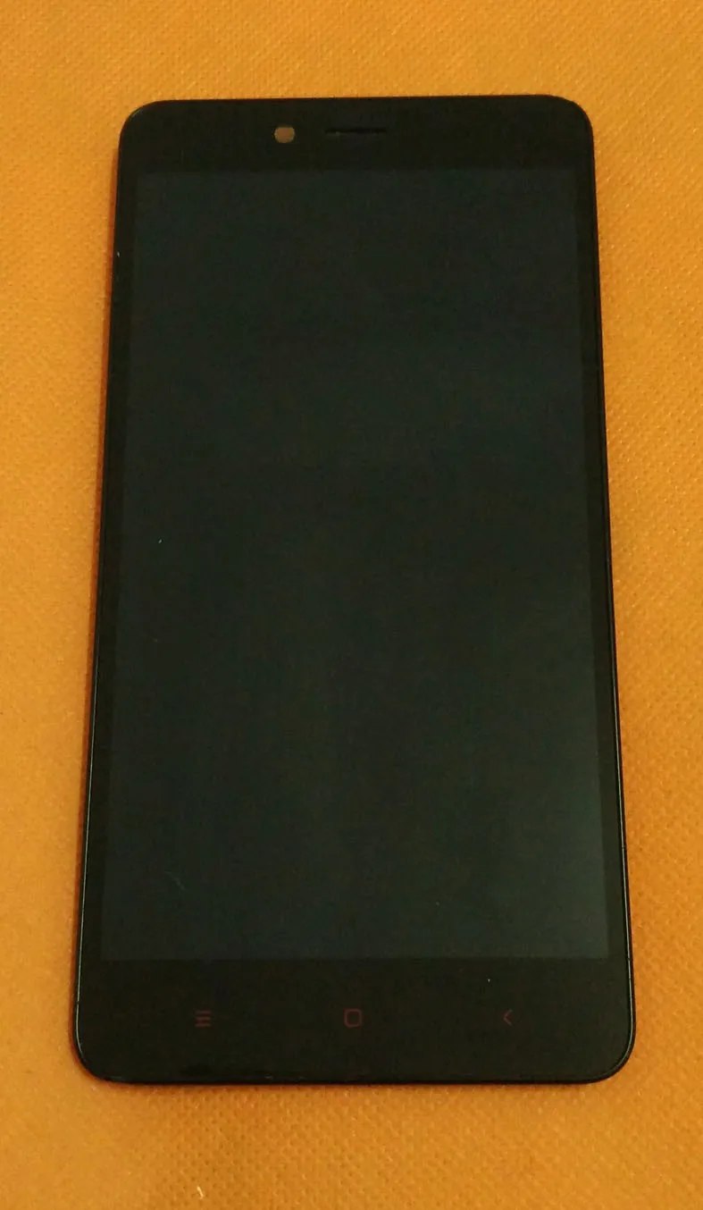 Оригинальный ЖК-дисплей б/у + дигитайзер сенсорный экран рамка для Xiaomi Hongmi Redmi Note 2