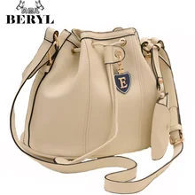 Mode frauen Schultertaschen Lässig Leder Dame Eimer Tasche Handtaschen Vintage Frauen Messenger Bags Crossbody-tasche Bolsa Mujer S03