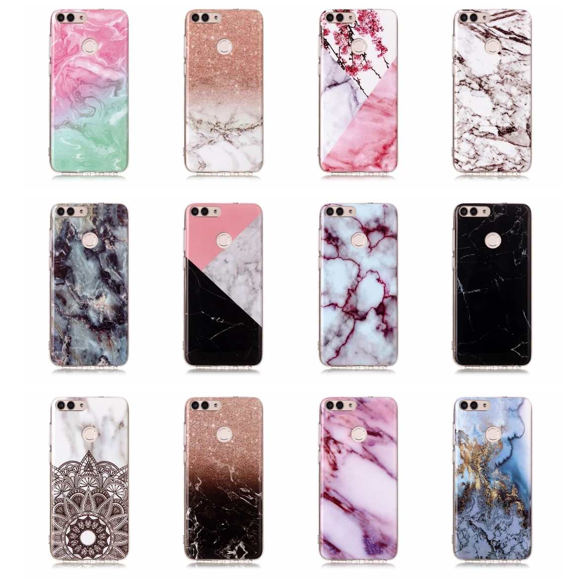 

Case For Huawei Honor 9 Lite Soft TPU Silicone Phone Shells Cover For Huawei Honor9 Lite/Honor 9Lite Marble Patterned Cases Capa