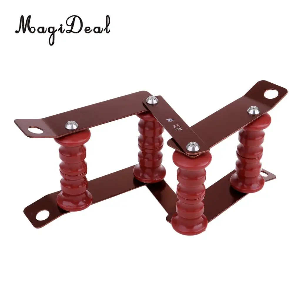 

Aluminum Alloy Rope Edge Protector Climbing Rope Anchor Protection System Adjsutable Roller Abseiling Caving Arborist Roofing