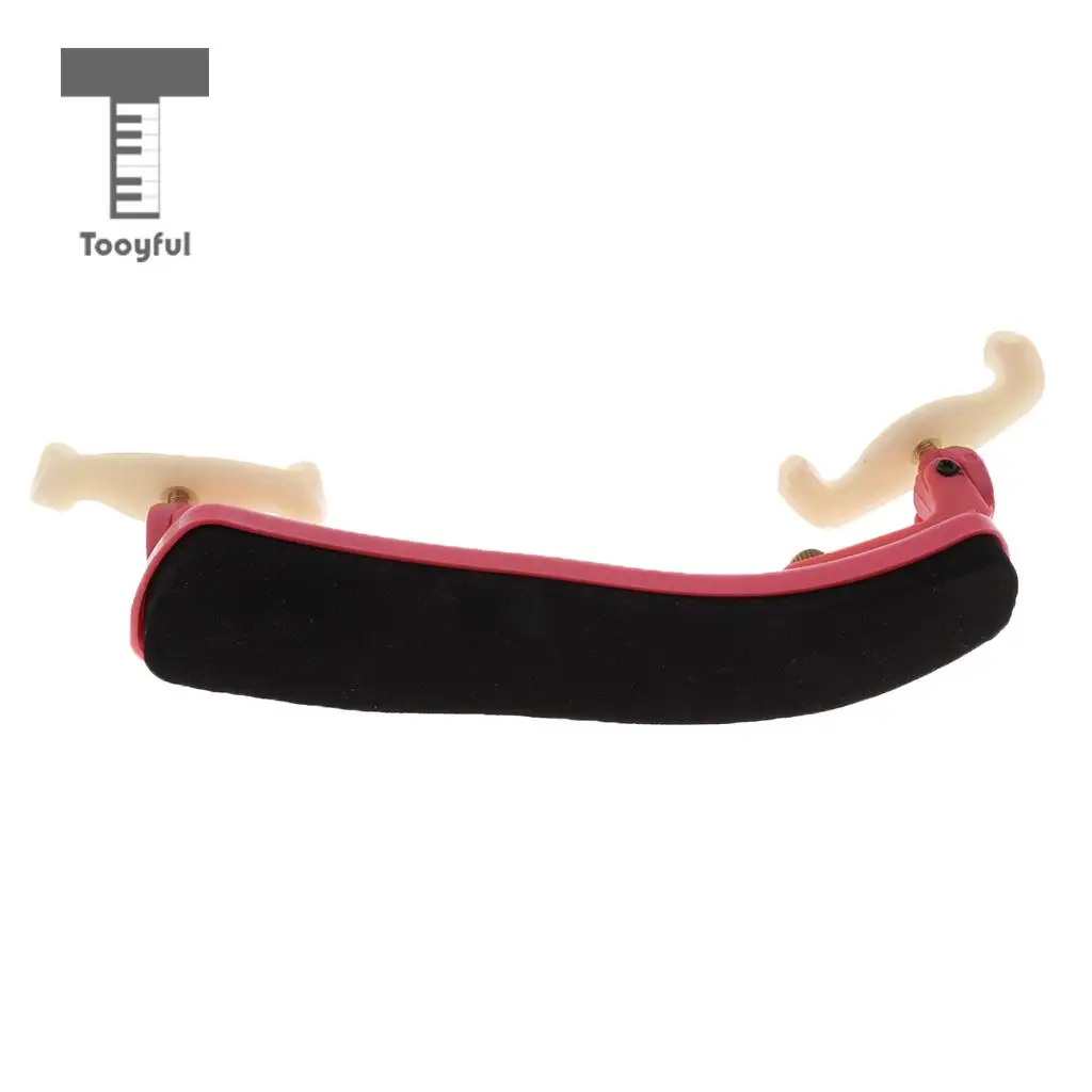 Tooyful Colorful Adjustable Violin Shoulder Rest Musical Support for 1/4 1/8 Violin Fiddle Parts