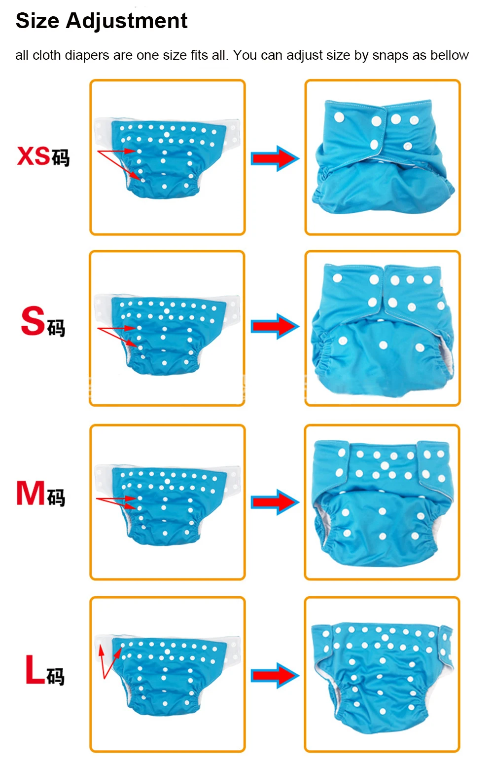 size adjustment