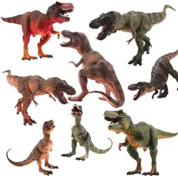 REikirc действие и игрушки Фигурки Юрского периода тиранозавр динозавра дракона игрушки Пластик куклы животных Коллекционная модель