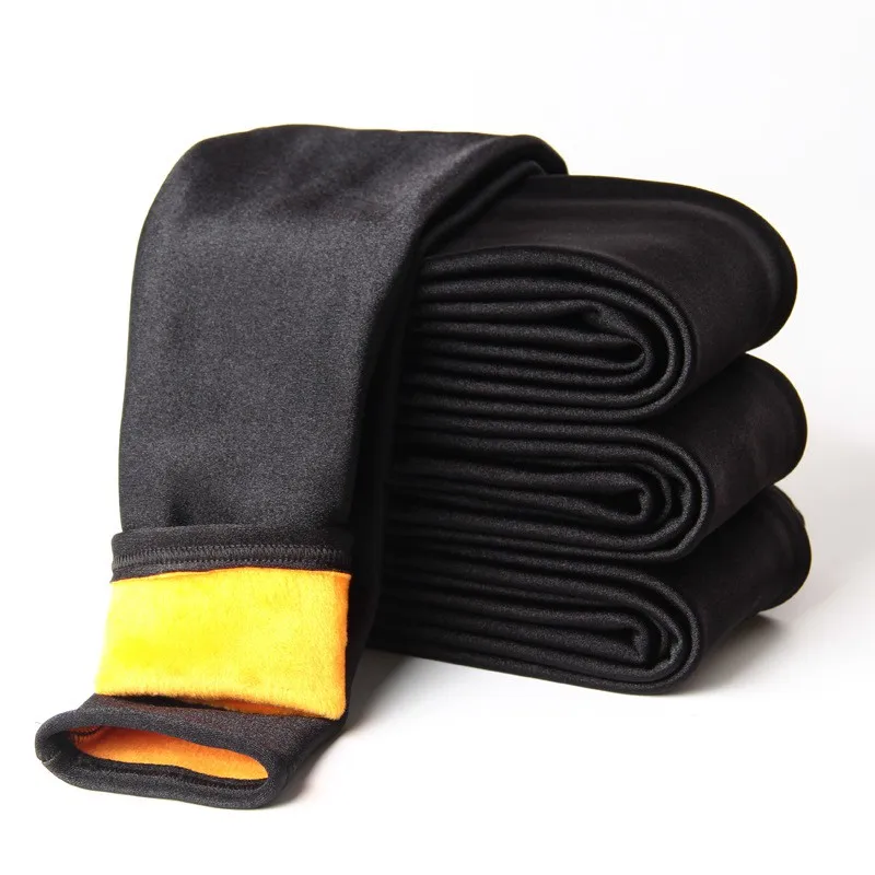 COOTELILI Girls Teenager Pants Girls Winter Leggings Kids Girl Winter Warm Thick Elastic Fleece Pants Children Trousers Clothing (1)