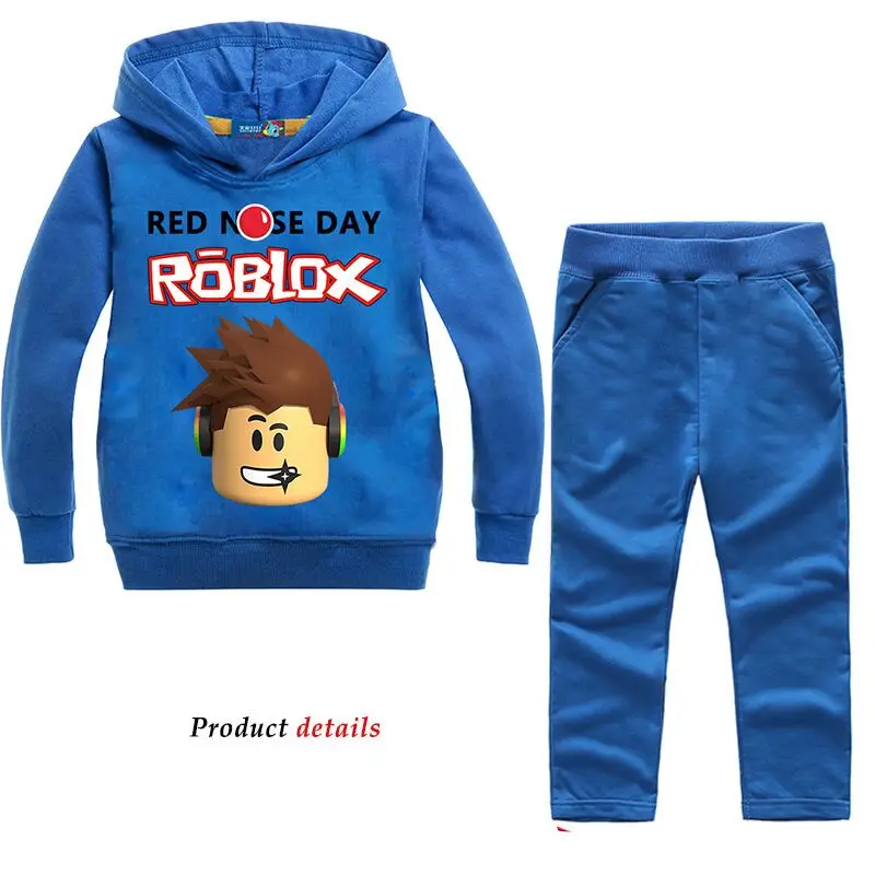 2019 Roblox Baby Boys Clothing Sets Sport Suit For Boys Clothes Spring