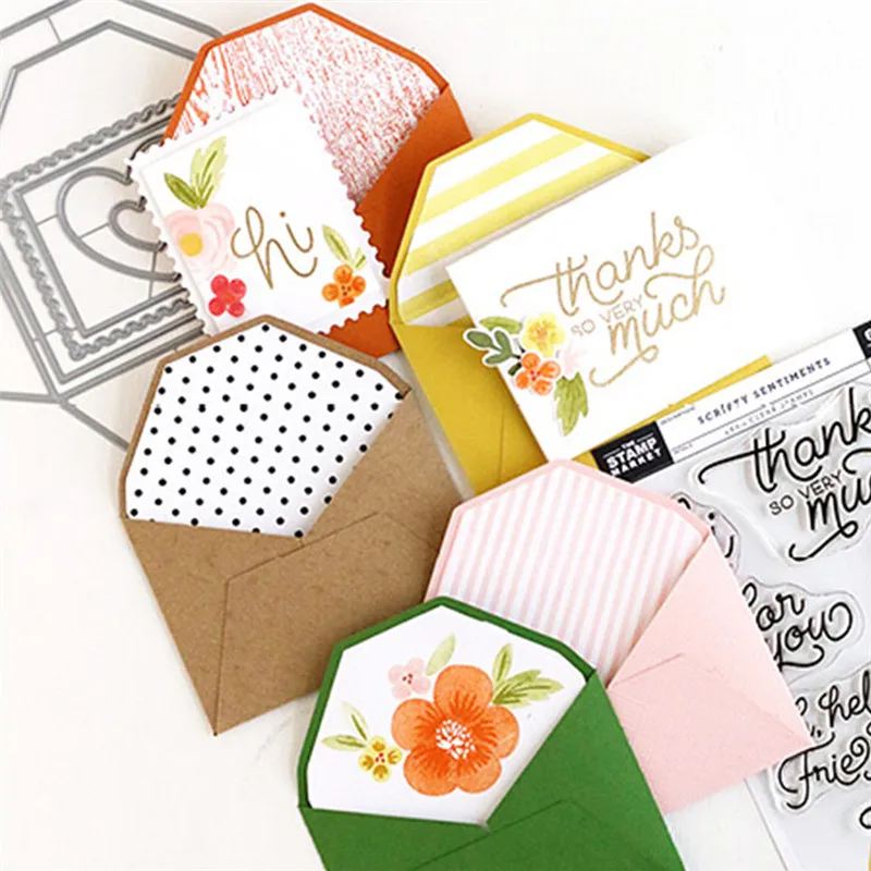 

Eastshape New 2019 Envelope Ensemble Dies Metal Cutting Dies for Card Making Scrapbooking DIY Album Decor Paper Craft Dies Cuts