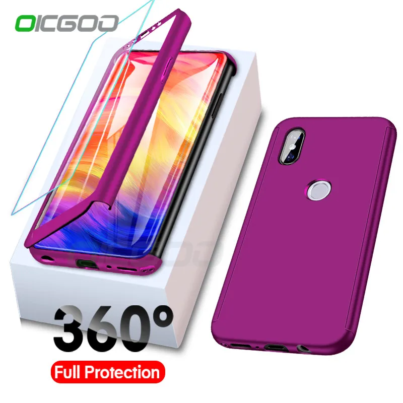 

360 Shockproot Full Cover Cases For Xiaomi Redmi 5 Plus 7 6A 5A K20 Pro 4X S2 Phone Case for Redmi Note 5 6 7 Pro Cover S2 Coque