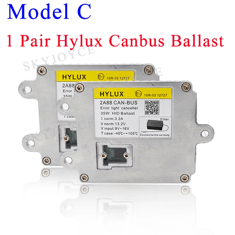 35W Yeaky Canbus HID комплект 4500K H1 H7 H11 5500K 9005 9006 9012 D2H Yeaky HID лампы 6500K Hylux 2A88 AC 35W Canbus HID балласт комплект