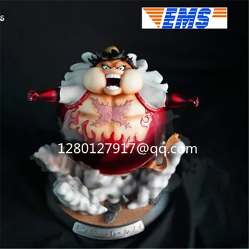 

Statue One Piece Fighting Form Go Ballistic Monkey D Luffy Full-Length Portrait Fat Luffy Bust GK Action Figure Toy P995