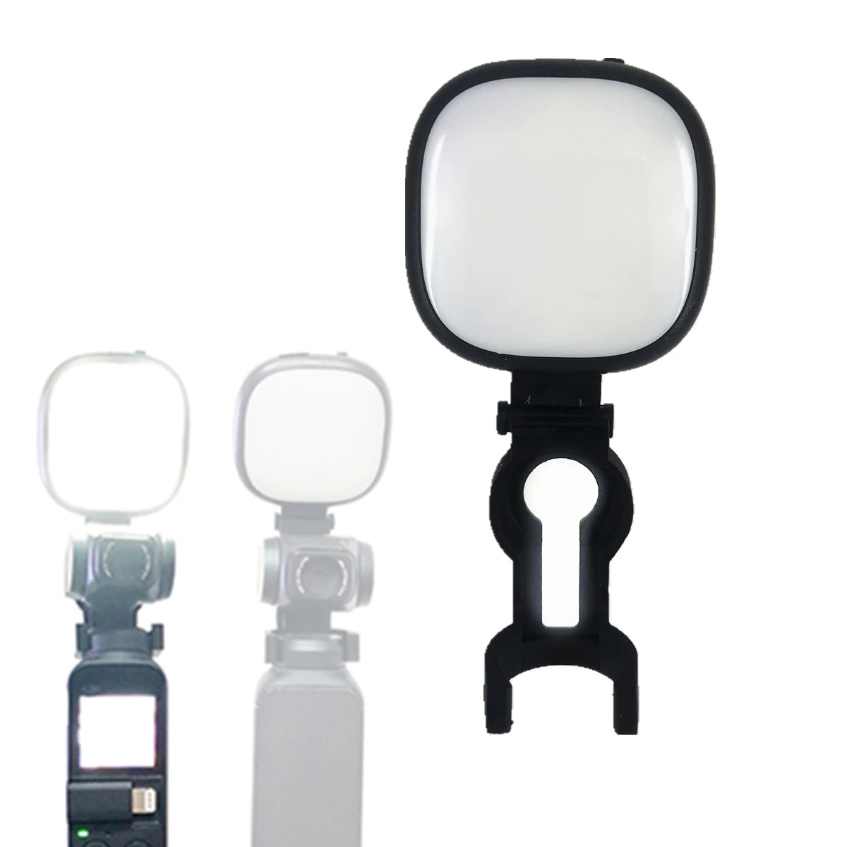 

5600K/3200K Adjustable Led Fill Light Lamp + Bracket Clamp Adapter for DJI Osmo Pocket Handheld Selfie Portable