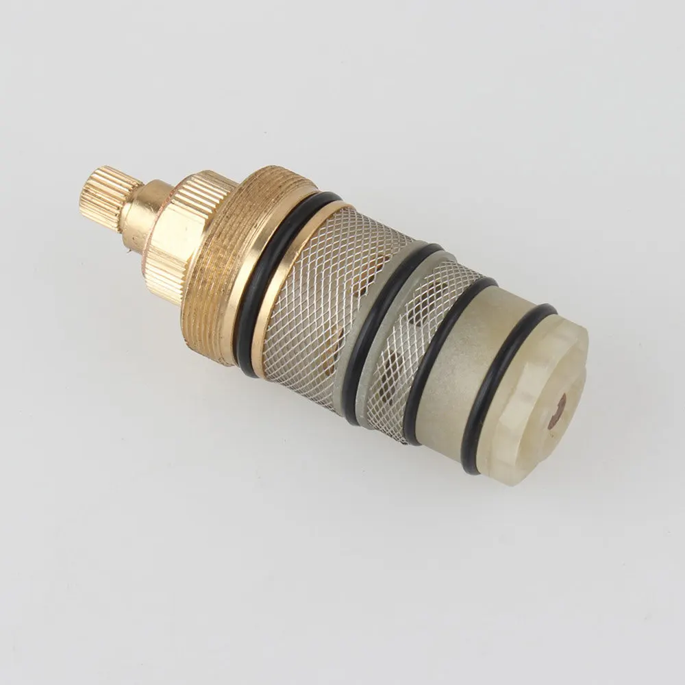Термостатический клапан катушка медный кран картридж смеситель для ванны смеситель для душа смесительный клапан регулировка температуры смешивания воды 11-115