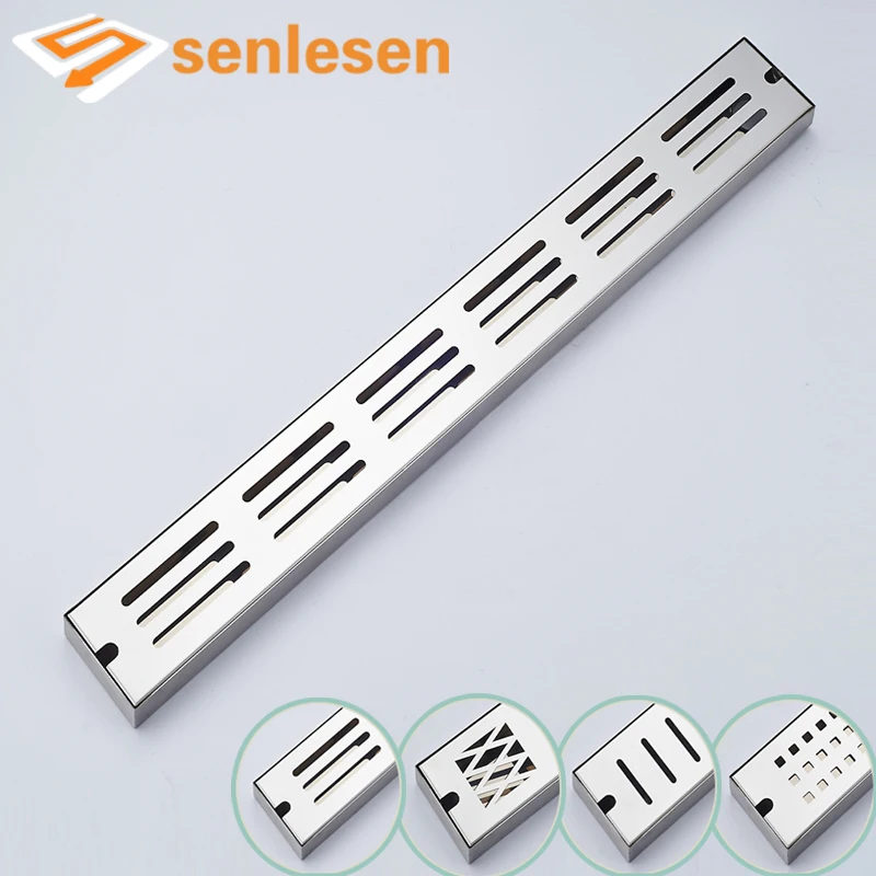 

Polished Chrome Stainless Steel Bathroom Floor Drain Deodorant Sealing Grate Waste