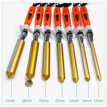 Дизайн 9 мм~ 32 мм с керамическим покрытием баррель отверждения железа PTC нагреватель для завивки волос светодиодный светильник GMR185