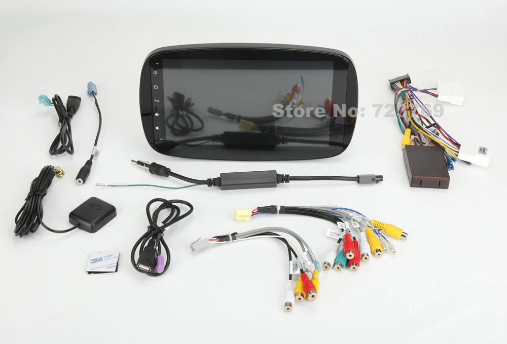 Discount 8 Core 4G RAM Android 9.0 Car GPS Navigation System Stereo Media Auto Radio Audio for Mercedes Benz Smart Fortwo 2016 25