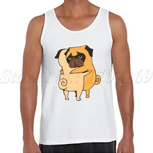 Новое поступление, мужские топы на бретелях с принтом из мультфильмов, забавные крутые Мужские фуфайки, хипстерский жилет для бодибиллинга