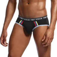2020 nouveau Offre Spéciale sous-vêtements Sexy pour homme lettre imprimé slips Shorts poche de renflement caleçons bref hommes sous-vêtements slips vêtements