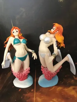 

6" One Piece Anime Nami swimsuit bikini Banpresto Creator 15cm PVC Action Figure Collection Model Toy Gift