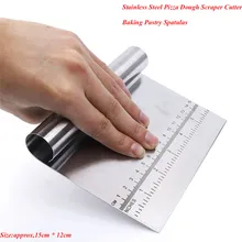 Лидер продаж Нержавеющая сталь премиум класса скребок для теста для пиццы резак кухонные инструменты для выпекания помадка украшения торта инструменты