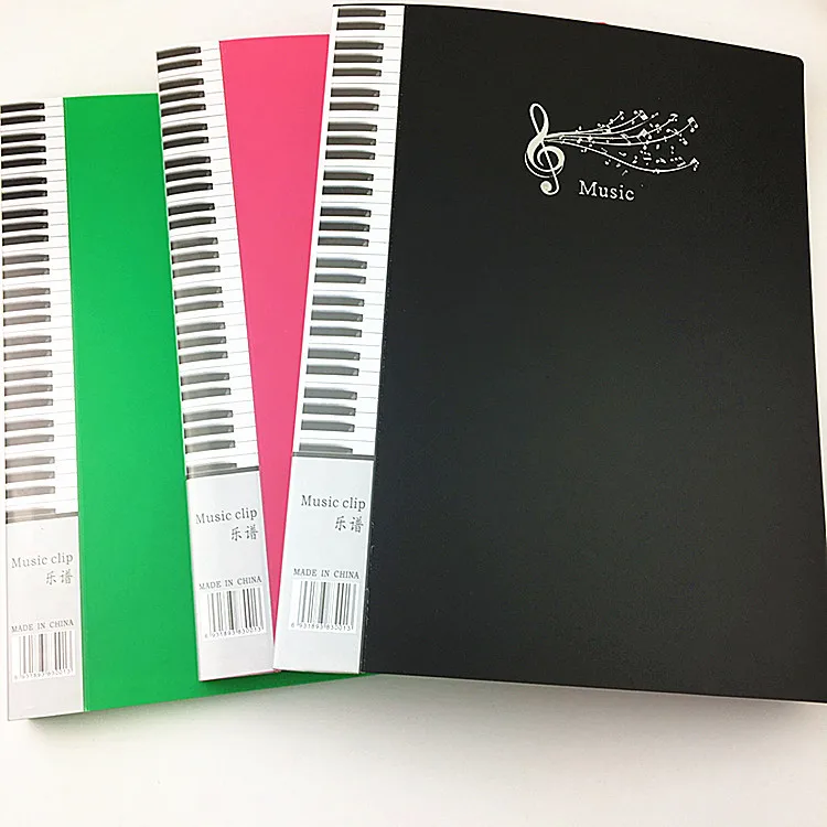 Музыкальный балл папка информация Книга A4 вставка сумка Папка музыкальный балл музыкальный клип фортепиано счет музыкальный стол