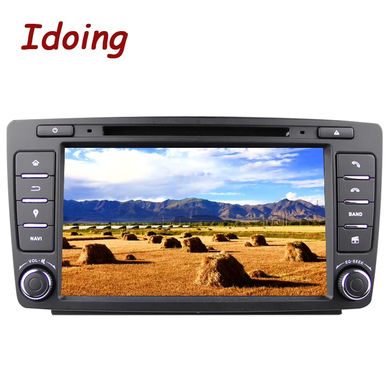 Idoing 8 &quot2Din автомобиля Android9.0 Аудио мультимедийный dvd плеер для Skoda OCTAVIA III Octavia2