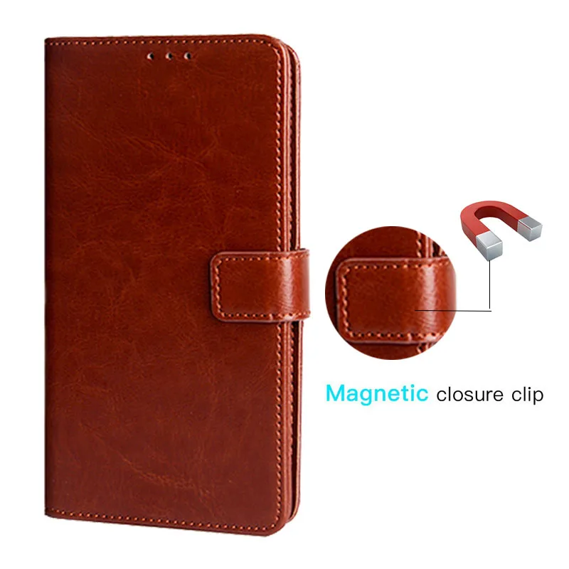 Luxury PU Leather Flip Wallet Phone Case Cover on sfor Samsung S10e S10 Plus S10 Card Slots Holder Phone Coque Fundas For S10+  (3)
