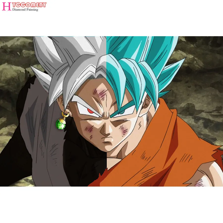 

5d diy diamond embroidery square drill cartoon Japan Anime Dragon Ball diamond painting Cross Stitch mosaic home decoration