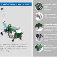 Новое поступление автоматическая горячий воздух ПВХ сварщик с горячий пистолет 4200 Вт перекрытие горячего воздуха сварщик