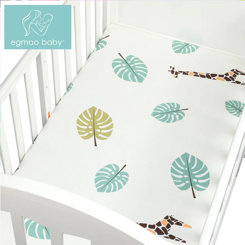 Newborn baby crib fitted sheets Cartoon soft crib bed sheet cotton kids bedding mattress protectors covers baby bedsheet 130*70 Newborn baby crib fitted sheets Cartoon soft crib bed sheet cotton kids bedding mattress protectors covers baby bedsheet 130*70