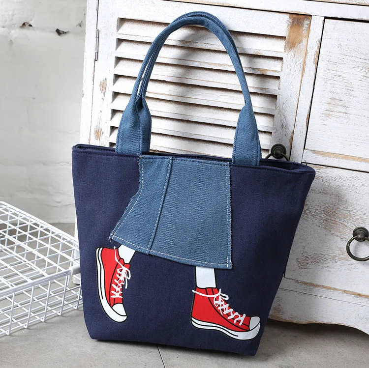 Women Large Capacity Cowboy Handbag High Qualtity Lovely Casual All-Match Denim Shoulder Shopping Bag medium shoulder bag