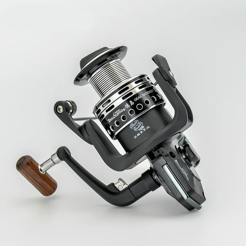  Good Performance Spinning Wheel Metal Wire Cup Pre-loading Fishing Reel for Rock/lure Rod Trolling 