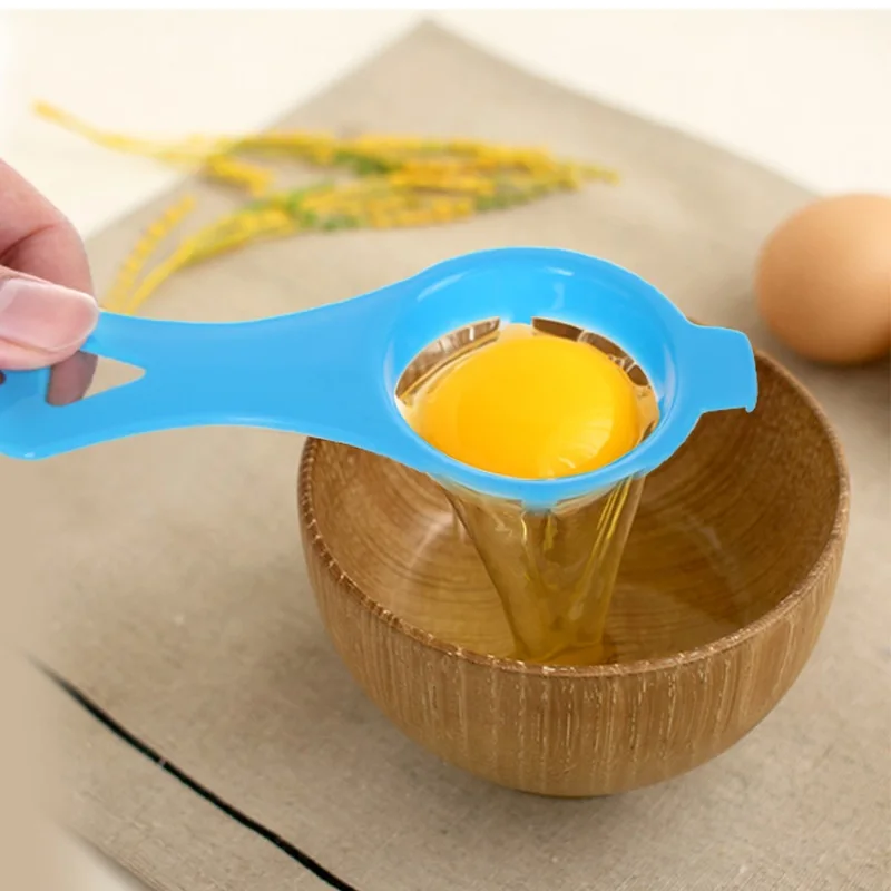 Buy 2pcs/lot Eco Friendly Plastic Egg Divider Egg Yolk White Separator PP Food