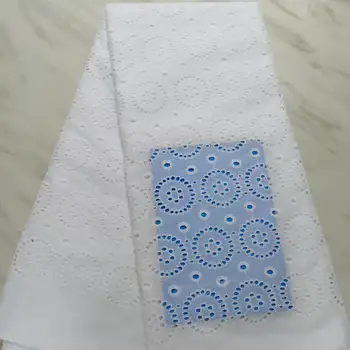

African Lace Fabric 2018 Embroidered Nigerian Laces Fabric High Quality French Tulle Lace Fabric For White color Women Dress