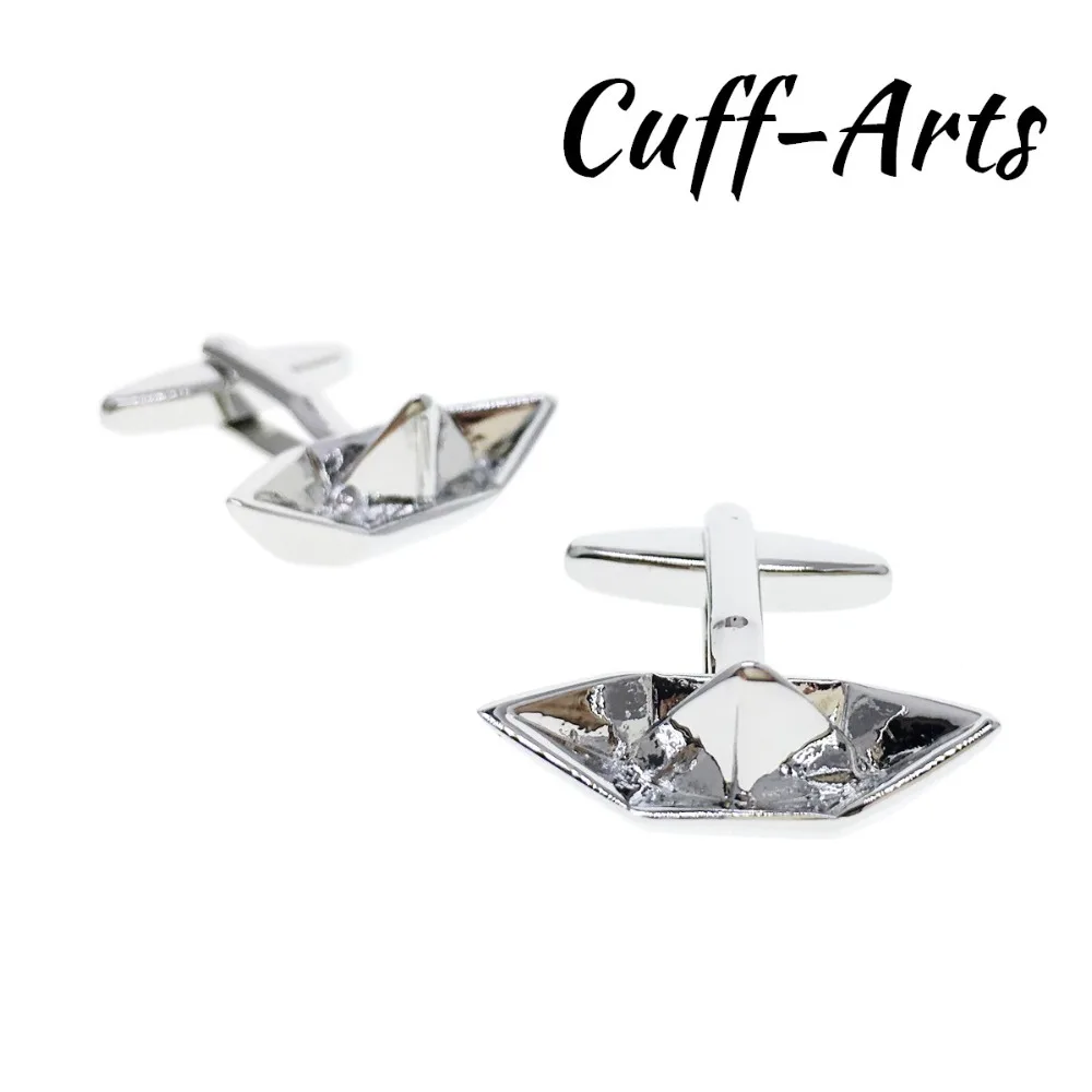 

Cufflinks for Mens Paper Boat Cufflinks Gifts for Men Shirt Luxury Cuff links Gemelos Bouton De Manchette by Cuffarts C10220