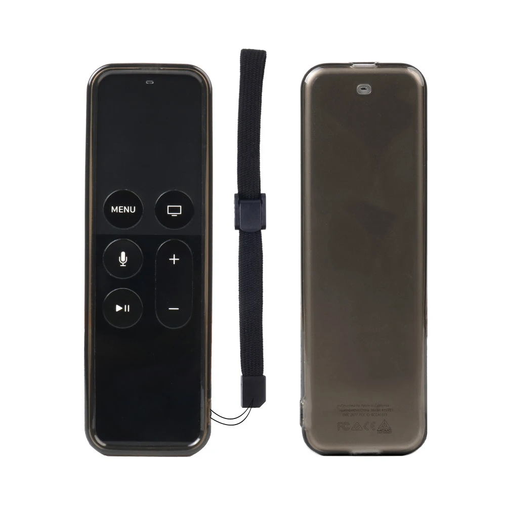 

2019 New Protective Remote Case Soft Clear TPU Protective Case Sleeve Cover for Apple TV 4th Remote Case Transparent