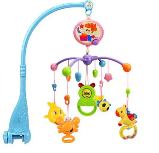 On Sale Newborn Baby Toys Mobile Baby Rattle Baby Crib Spin Mobile