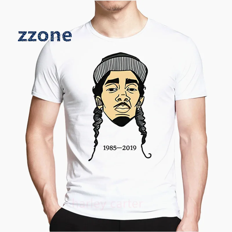 

Nipsey Hussle T Shirts Women And Man Cool T-shirt 2019 New Fashion Casual Short Sleeve T-shirt Tops HCP4571